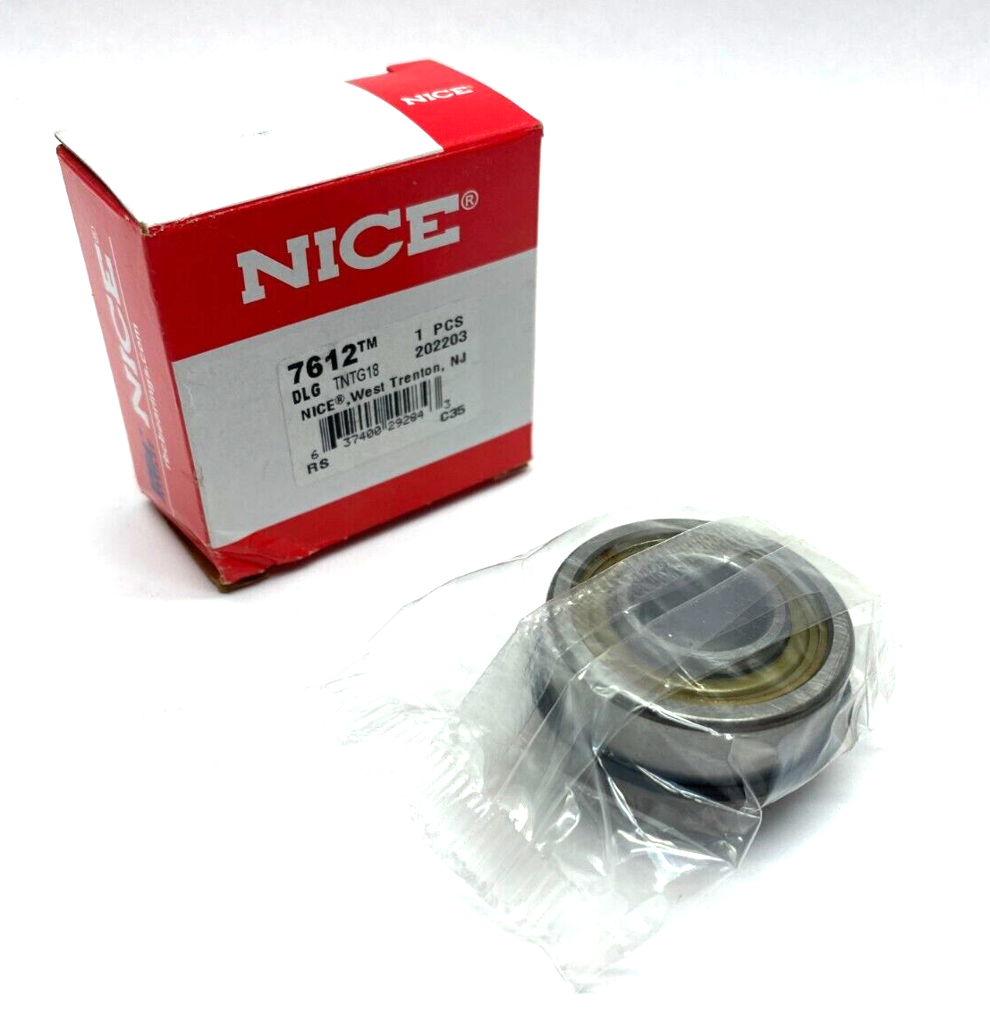 Nice 7612 DLG TNTG18 Heavy Duty Double Sealed Insert Ball Bearing 3/4" x 3/4" - Maverick Industrial Sales