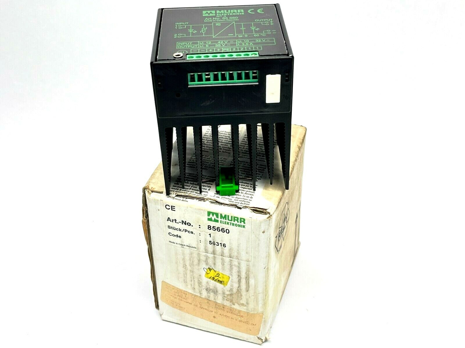 Murr Elektronik 85660 NT 3 AC-DC/DC-Converter Linear Regulated - Maverick Industrial Sales