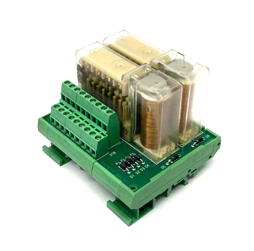 Universal Instruments 45209201 Safety Relay Module DIN Rail Mount - Maverick Industrial Sales