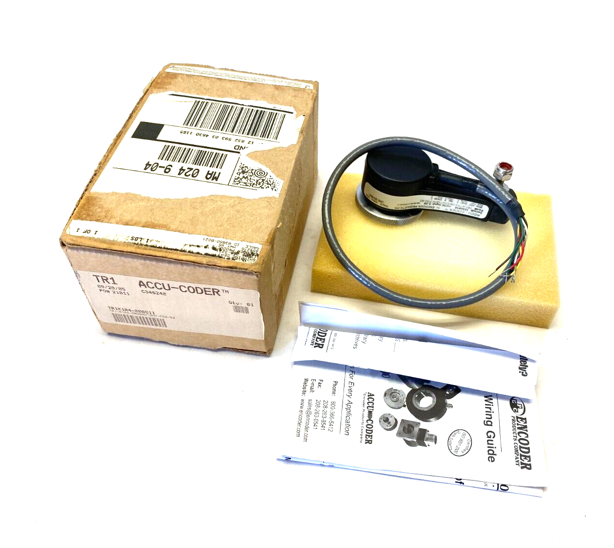 Accu-Coder TR1-K1R4-0800NV1QHV-F00-S2 Tru-Trac Linear Encoder TR1K1R4-000011 - Maverick Industrial Sales