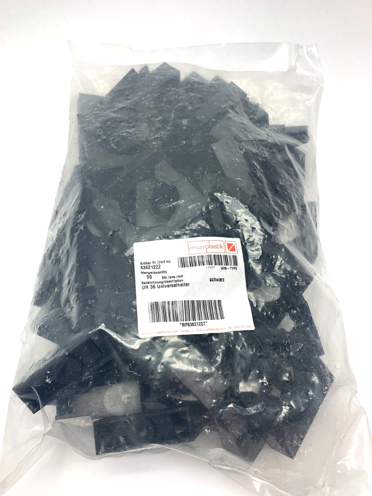 Murrplastik 83621222 Snap-In Conduit Holder PACK OF 50 - Maverick Industrial Sales