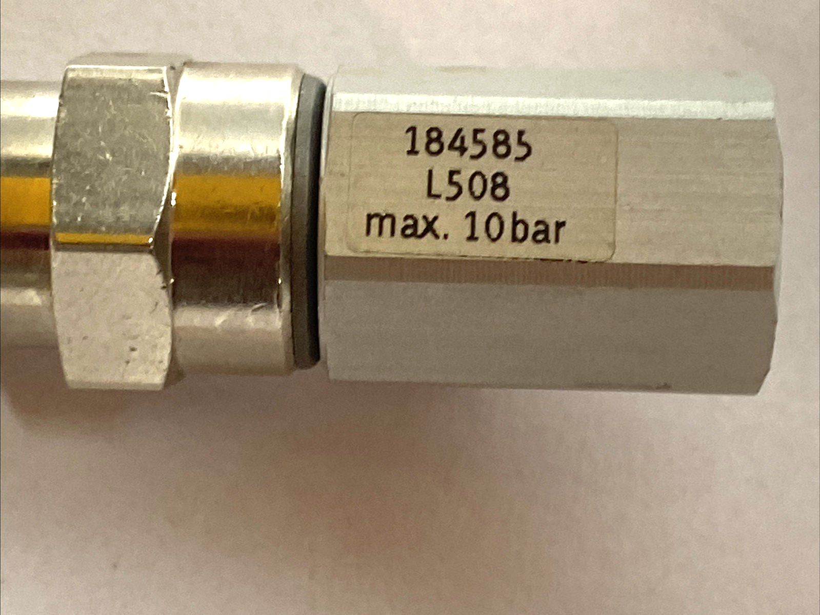 HAB-1/8 | Festo Manual Override G1/8, Exhaust Element, 0...10bar 184585 - Used - Maverick Industrial Sales