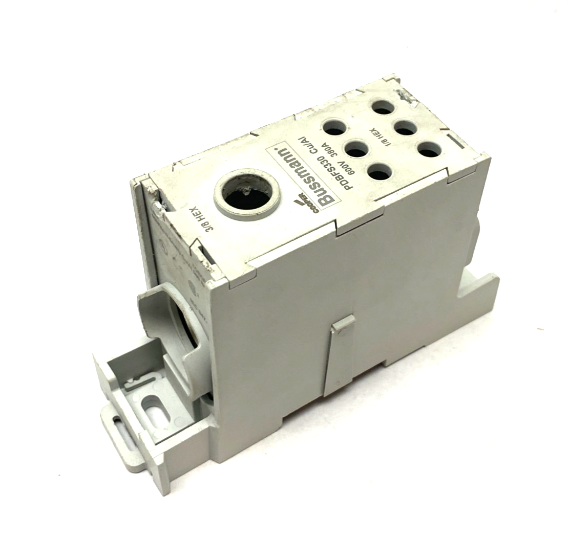Cooper Bussmann PDBFS330 Power Distribution Block 600V 380A - Maverick Industrial Sales
