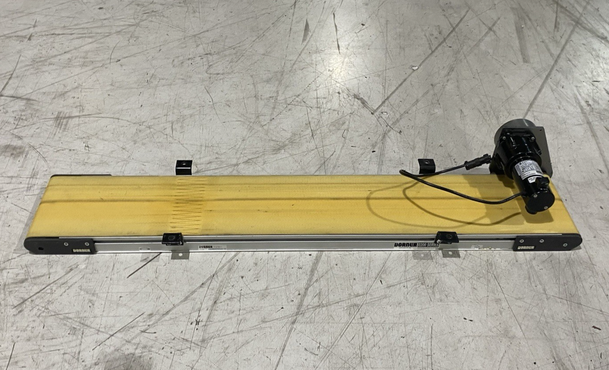 Dorner 240M080400A0102 Flat Belt Conveyor 2200 Series, 48" L x 8" W - Maverick Industrial Sales
