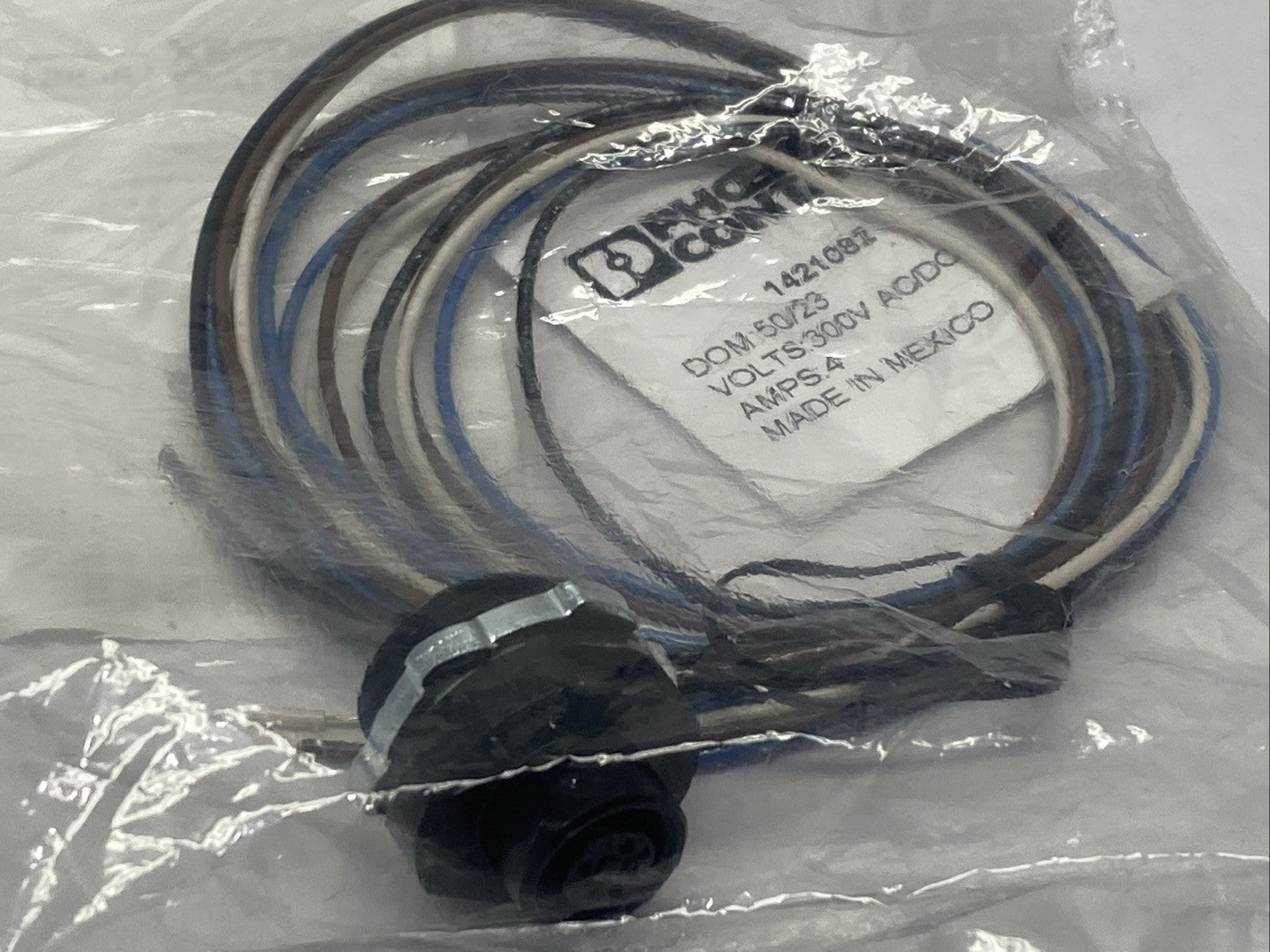 Phoenix Contact SACC-E-M12FS-4CON-NPT12/1,0 Panel Feed Through M12 1421082 - Maverick Industrial Sales