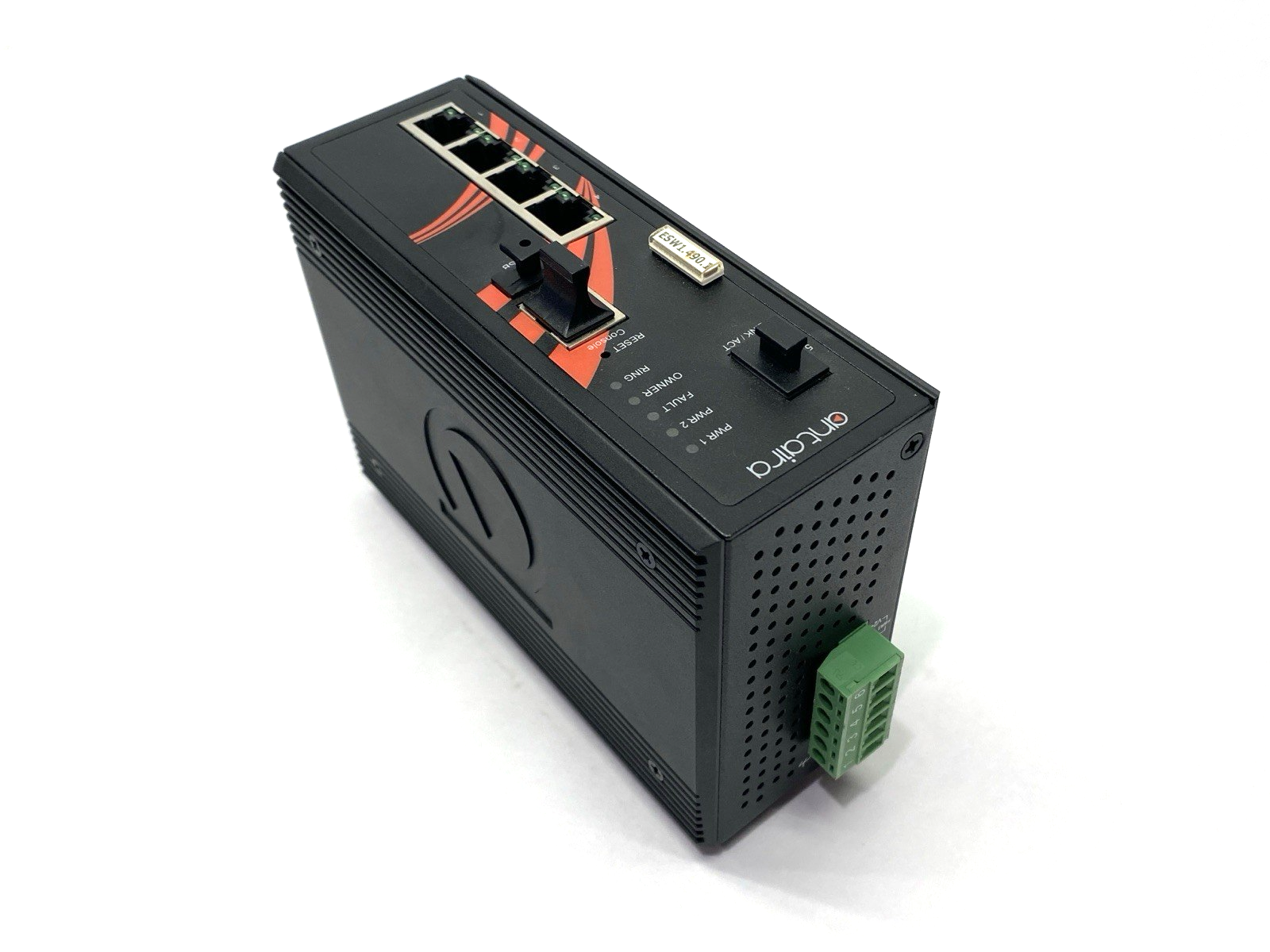 Antaira LMX-0501G-SFP Gigabit Light Layer 3 Managed Ethernet Switch 5-Port - Maverick Industrial Sales