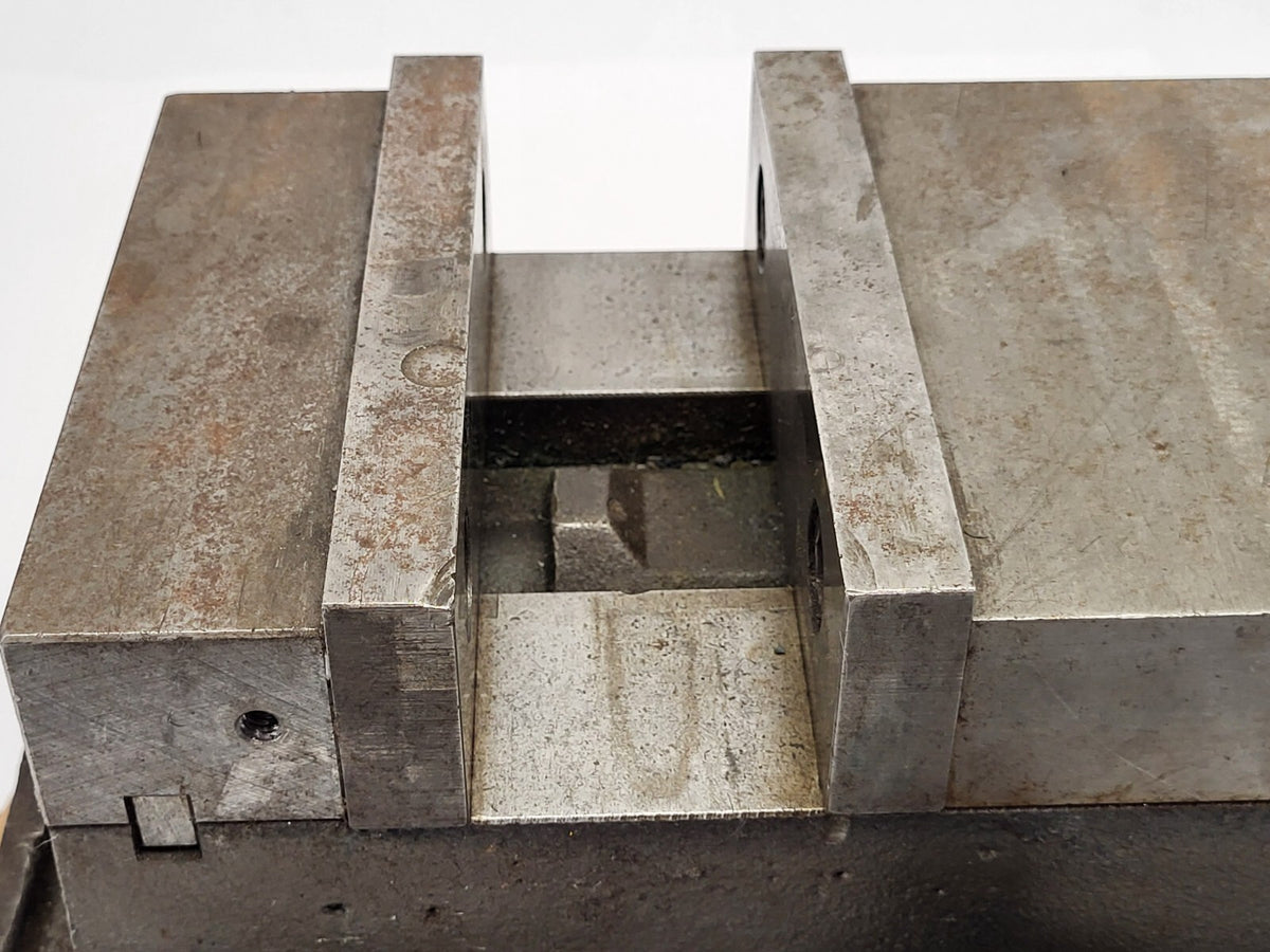 D60-1 | Kurt Anglock Precision Machine Vise & Swivel Base - Used - Maverick Industrial Sales