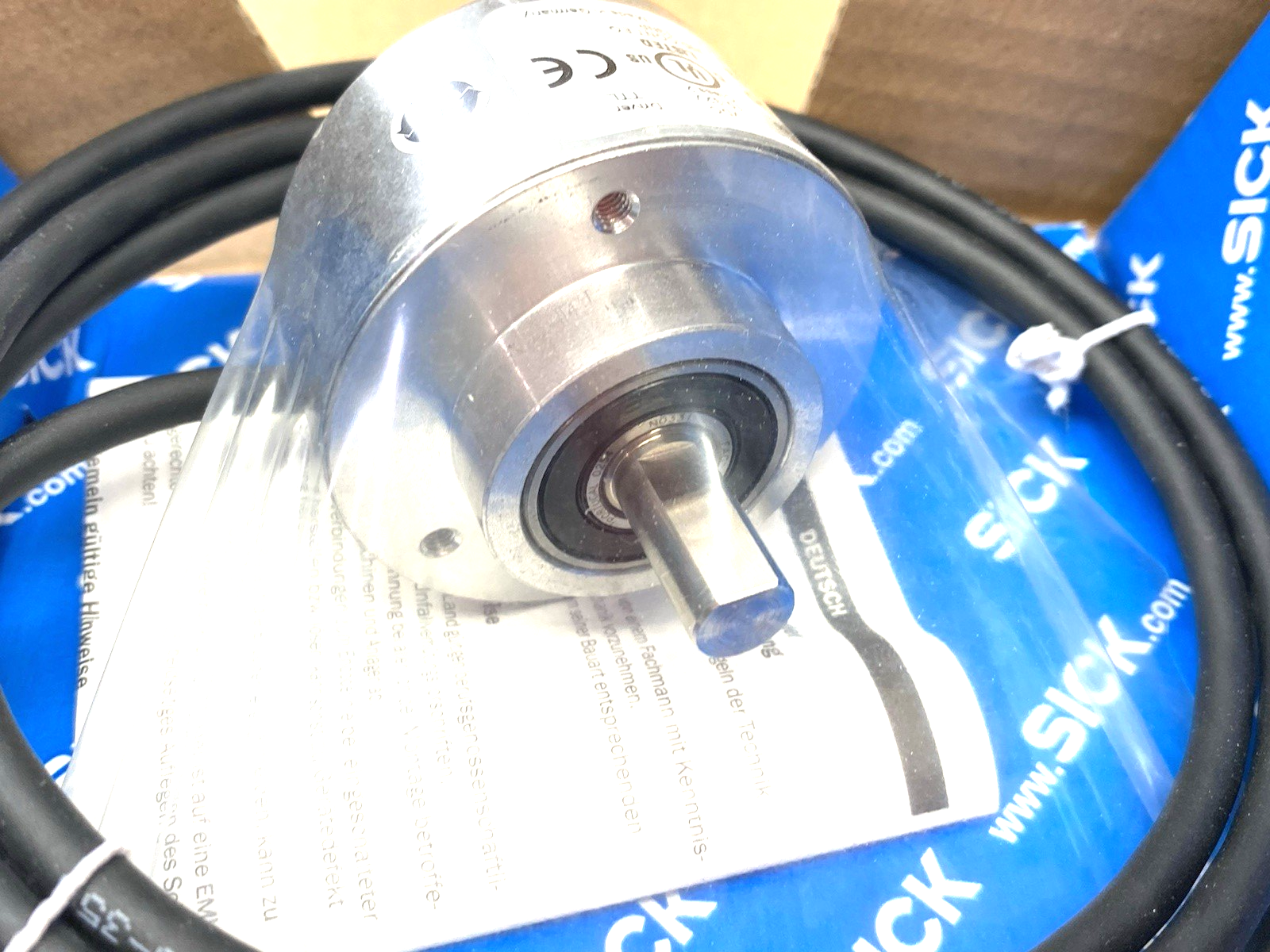 Sick 1037166 Incremental Encoder, 6-Signal Channels, DFS60B-S4CK10000 - Maverick Industrial Sales
