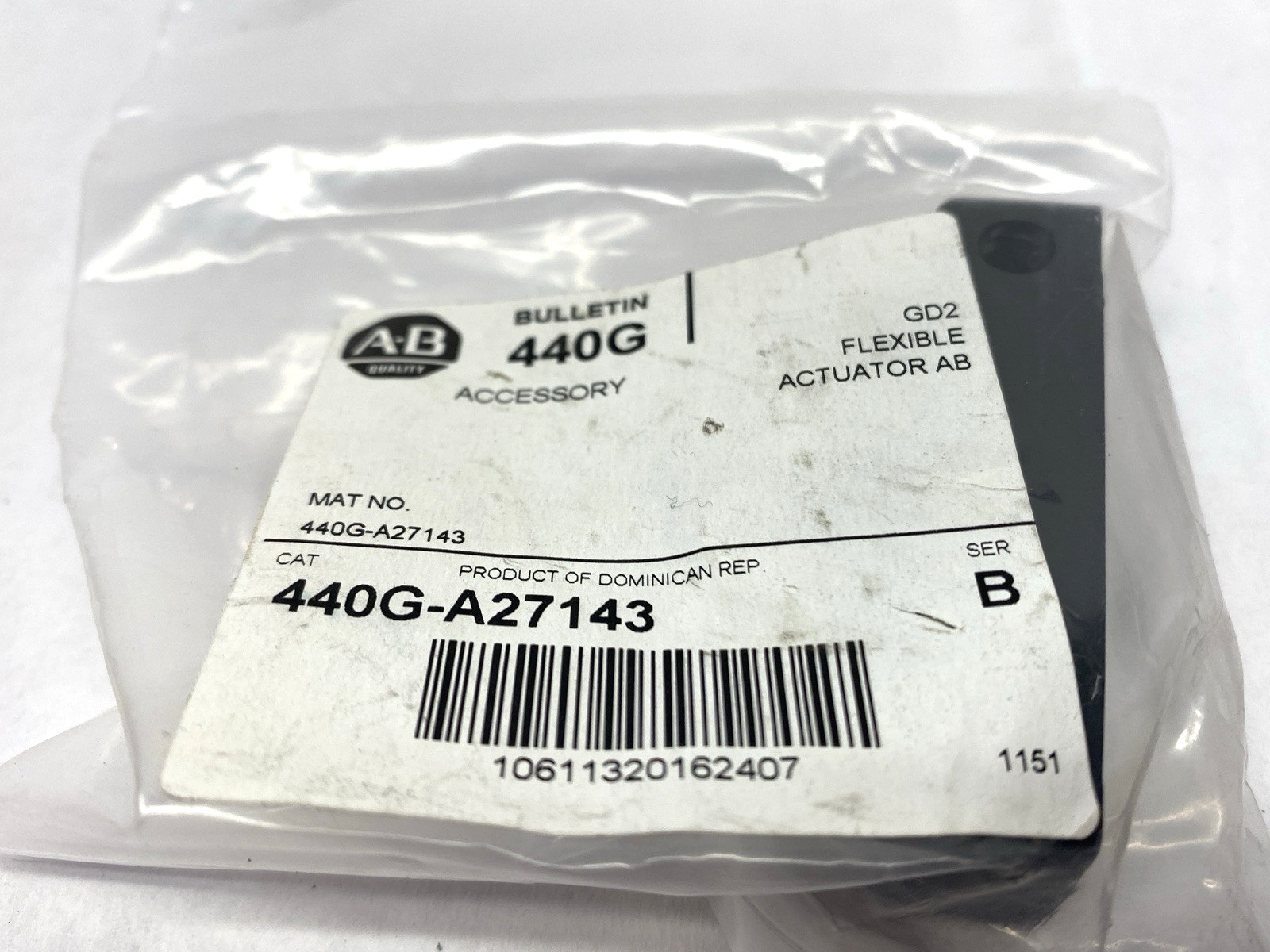 Allen Bradley 440G-A27143 Ser B Guardmaster Fully Flex Interlock Actuator Key - Maverick Industrial Sales