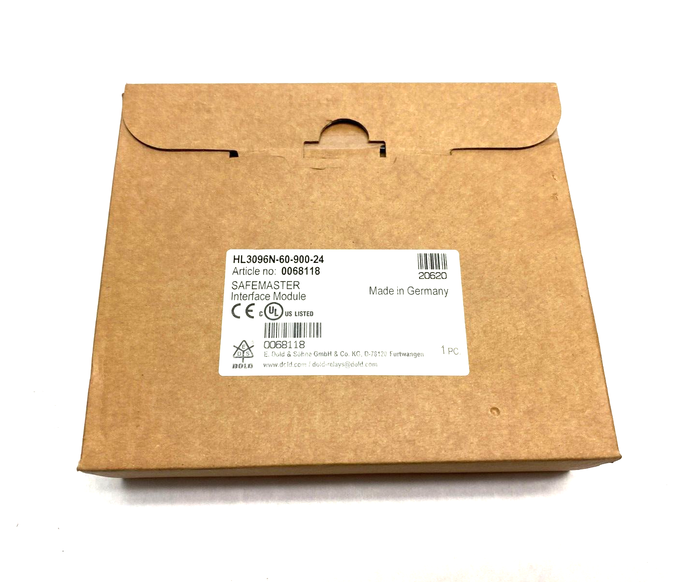 E. Dold & Söhne HL3096N-60-900-24 Safemaster Interface Module 0068118 - Maverick Industrial Sales