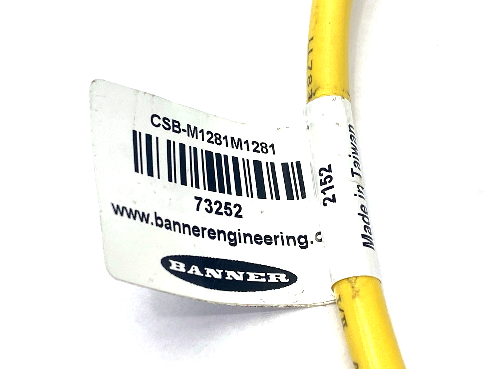 Banner CSB-M1281M1281 M12 QD Splitter Cable 8-pin w/ 0.3m Female Branches 73252 - Maverick Industrial Sales
