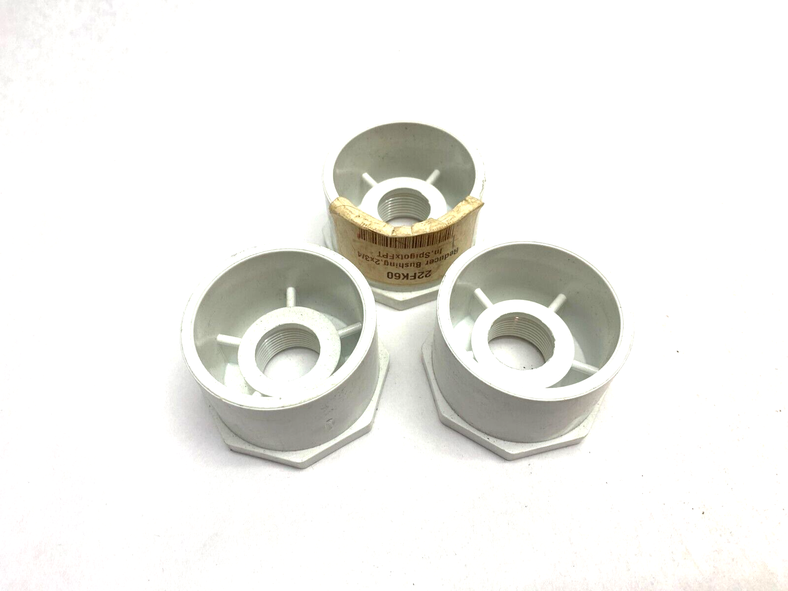 Lasco 22FK60 Reducer Bushing 2 x 3/4" Spigot x FNPT 438248 LOT OF 3 - Maverick Industrial Sales