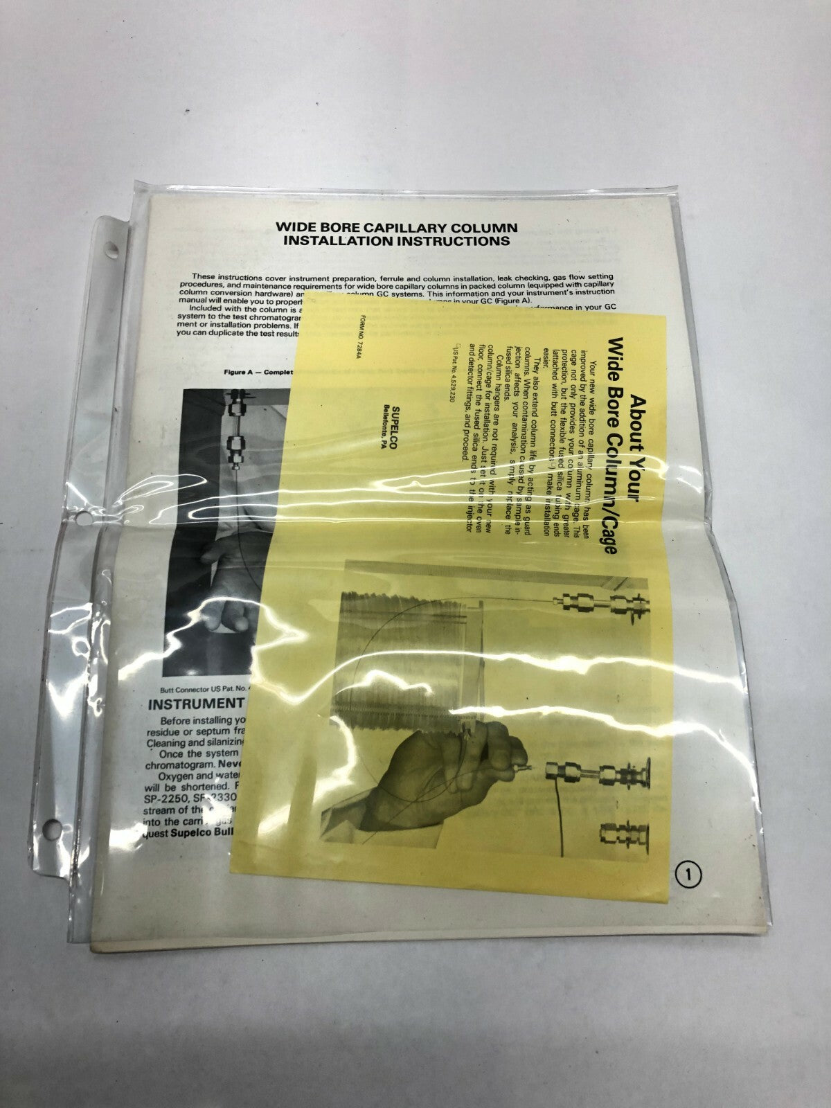 2-3731 | Supelco Glass Capillary VOCOL 60m x 0.75mm ID 1.5um Bore Column - New - Maverick Industrial Sales