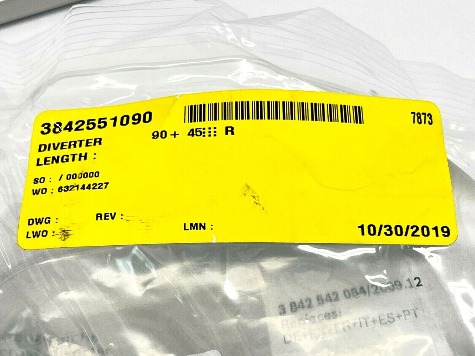 Bosch Rexroth 3842551090 WT System Diverter 90+ 45 Degree R Kit - Maverick Industrial Sales
