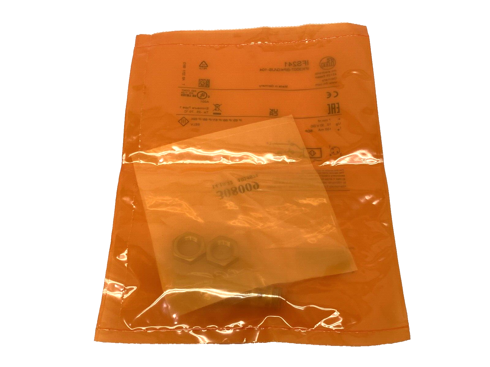 Ifm IFS241 Inductive Proximity Sensor PNP M12 7mm Range IFK3007-BPKG/US-104 - Maverick Industrial Sales