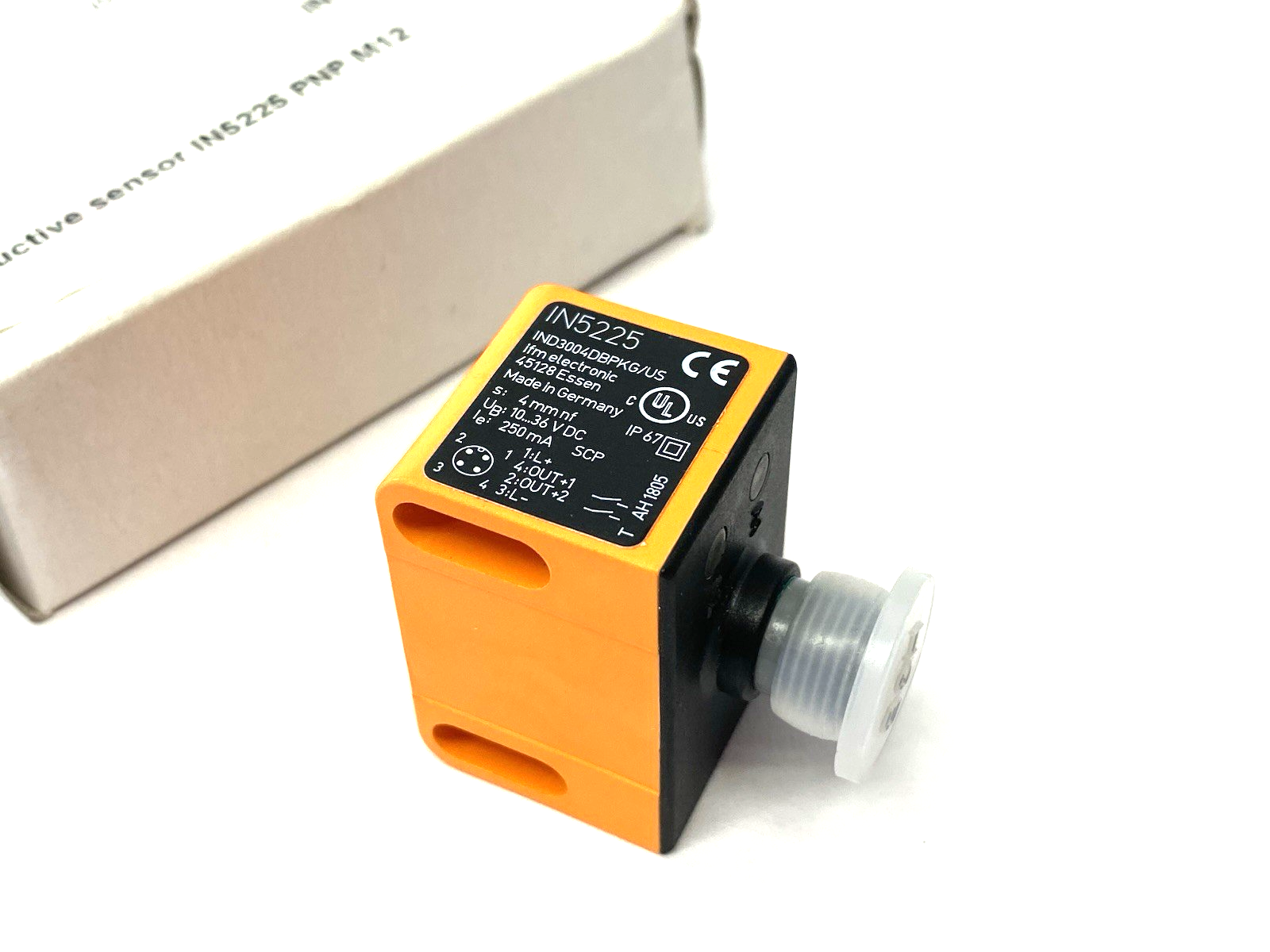 Ifm IN5225 Dual Inductive Sensor for Valve Actuators IND3004DBPKG/US-100-DPV - Maverick Industrial Sales
