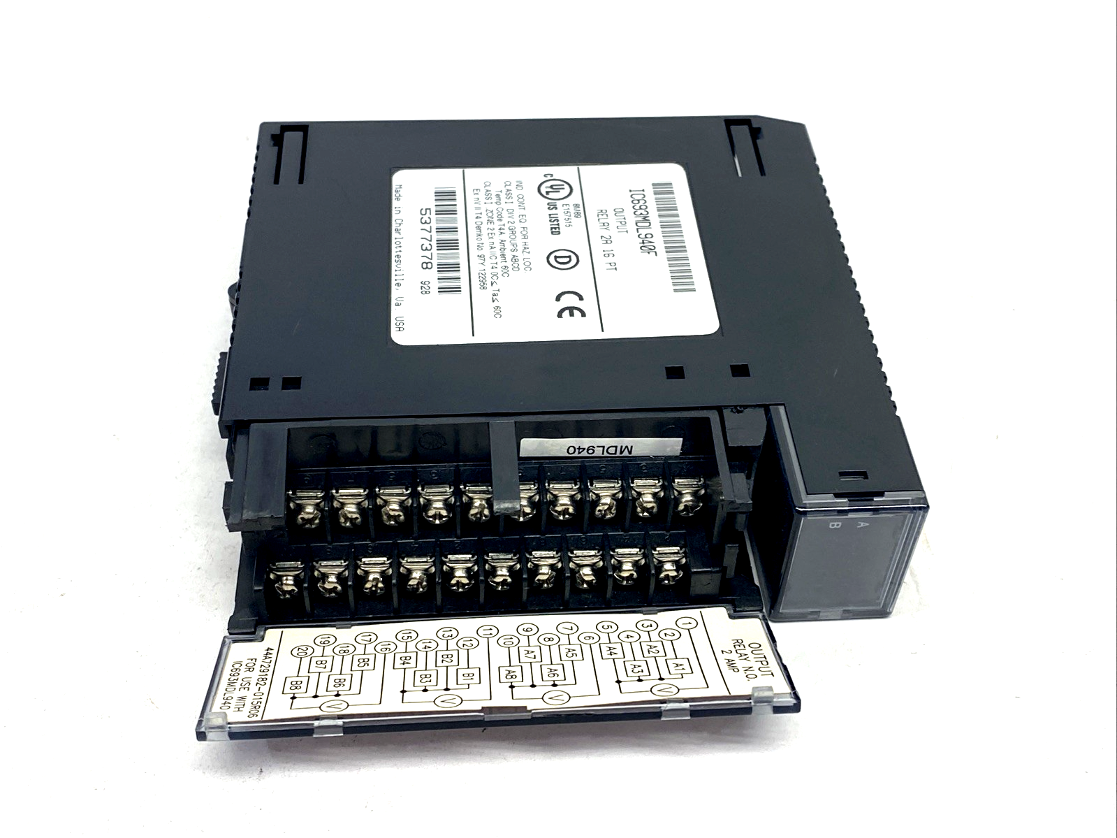 GE Fanuc IC693MDL940F Relay Output Module 2A 16PT - Maverick Industrial Sales