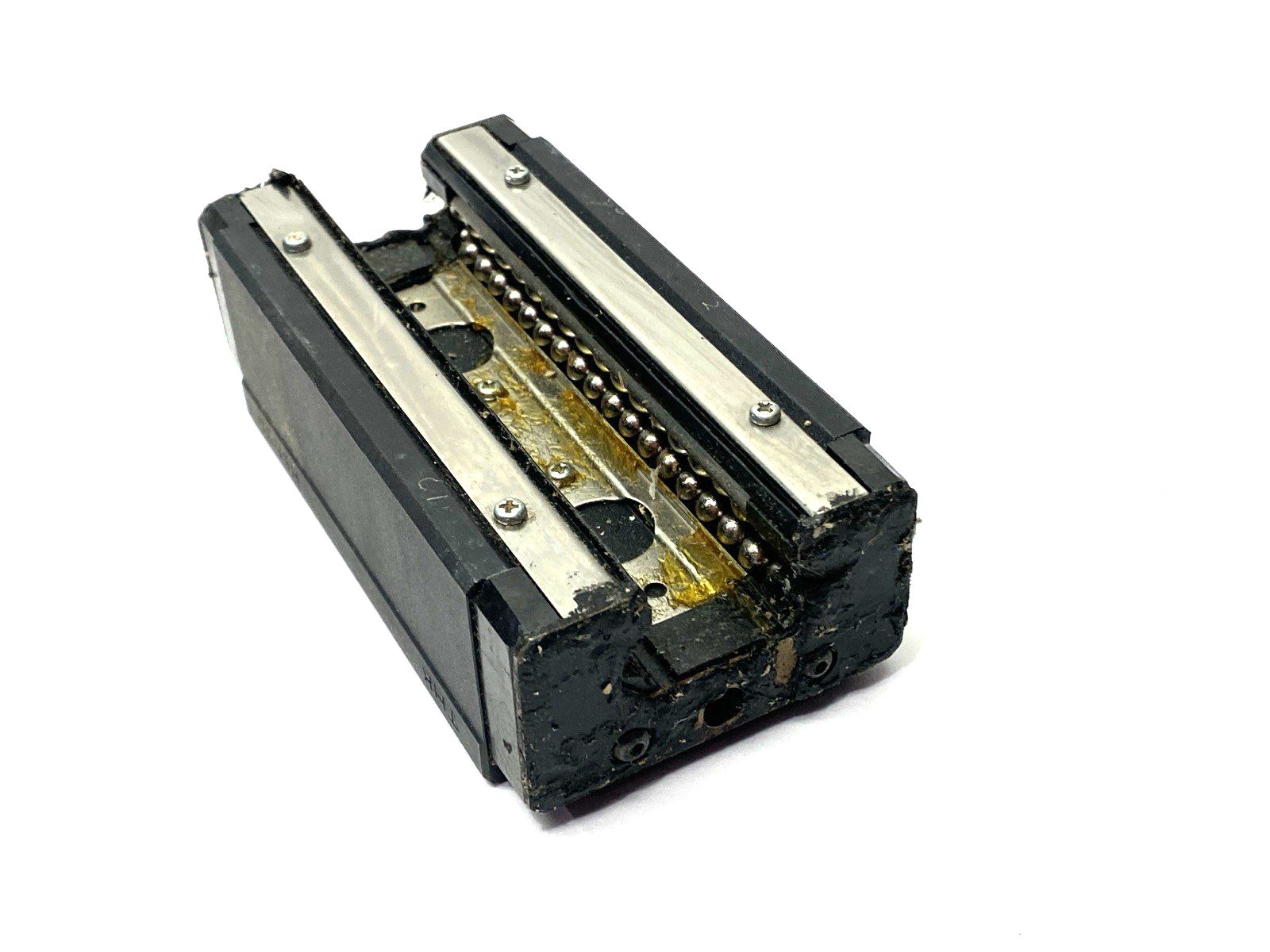 HSR30LR1SS | THK Linear Guide Block 45mm H 60mm W DAMAGED END SEAL SHELFWARE - New – Open box - Maverick Industrial Sales