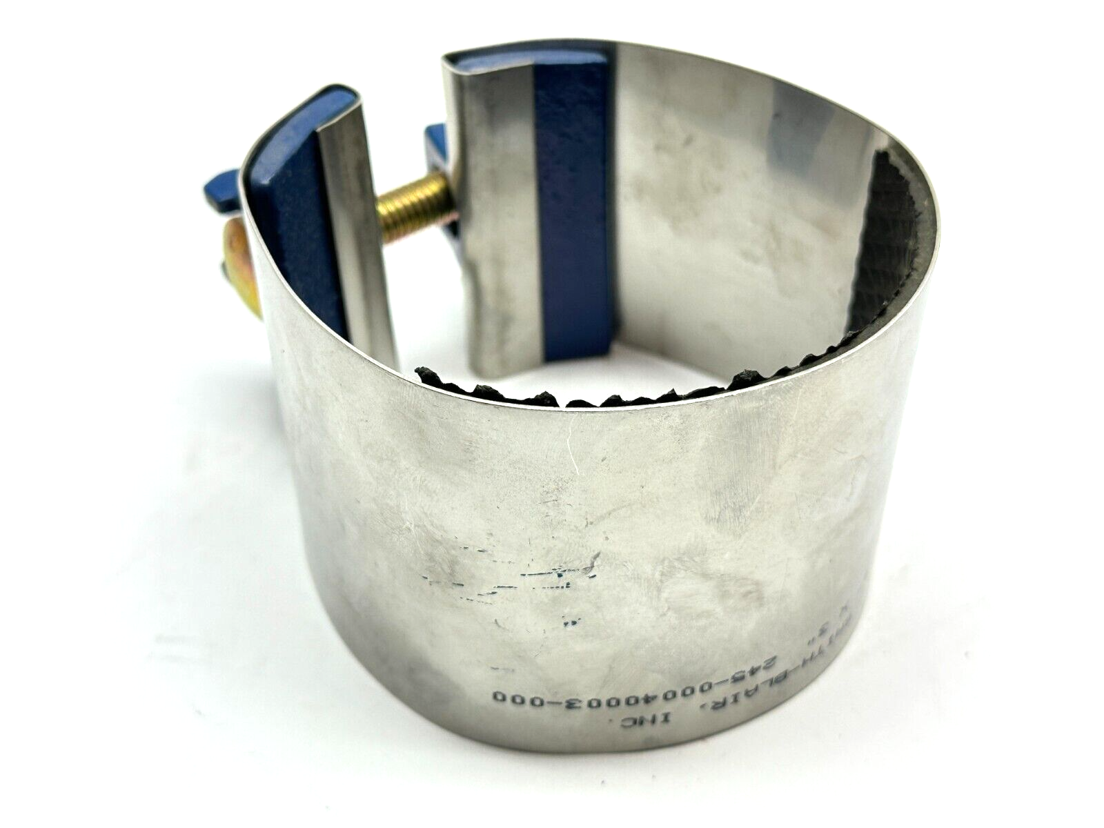 Smith Blair 245-00040003-000 Repair Clamp 3.5-4" x 3" SS - Maverick Industrial Sales