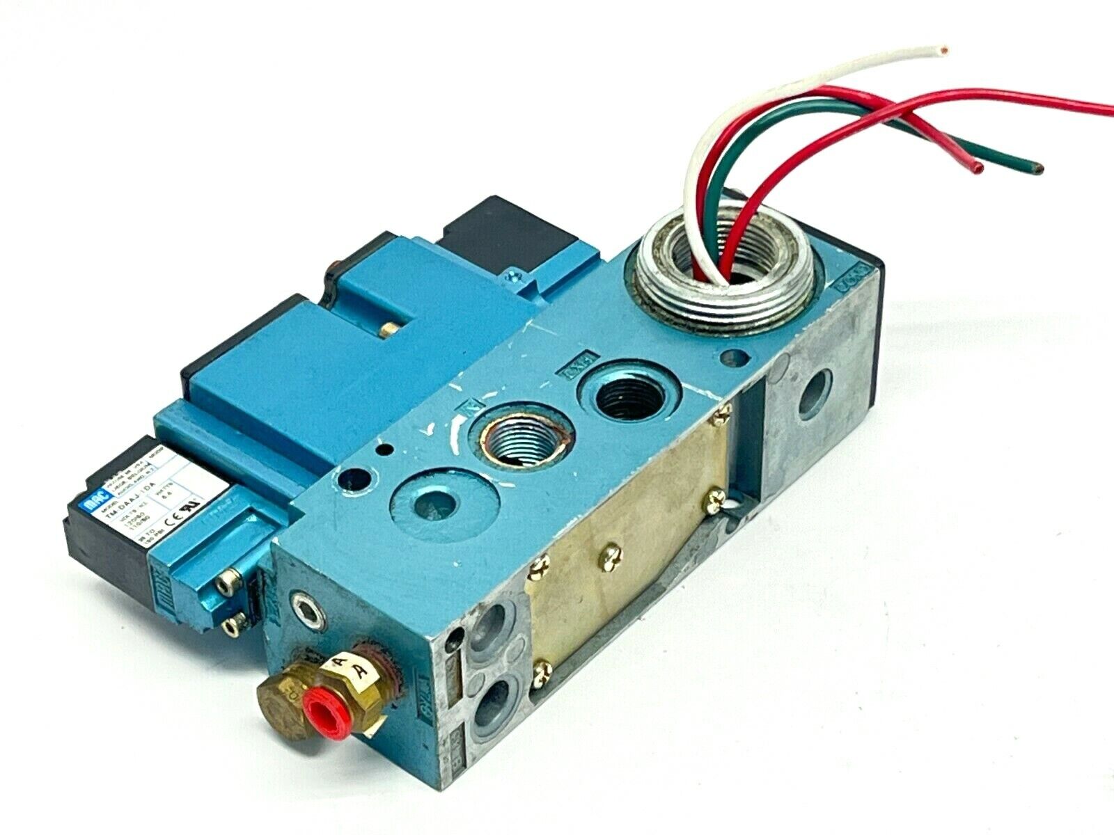 MAC Valves 82A-BC-BKA-TM-DAAP-1DA Solenoid Valve 120V - Maverick Industrial Sales