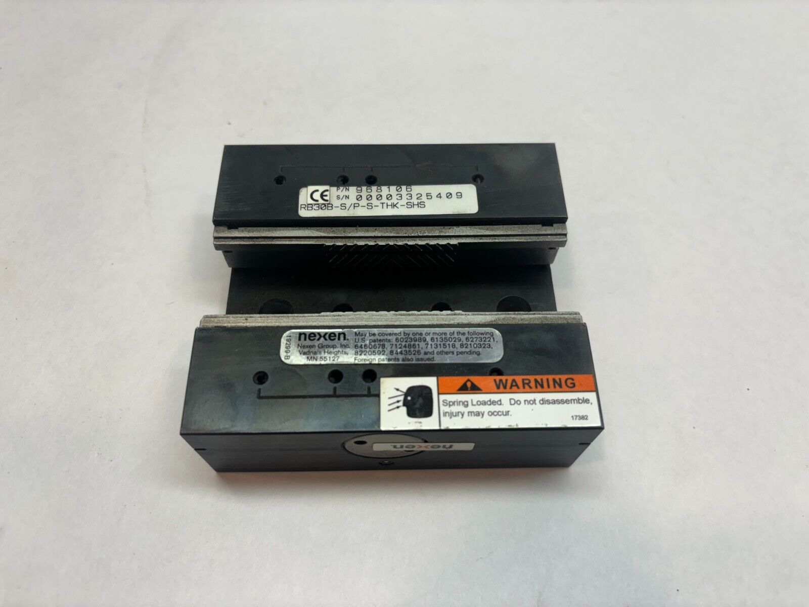 Nexen 968106, RB30B-S/P-S-THK-SHS Spring Engaged Profile Rail Brake - Maverick Industrial Sales
