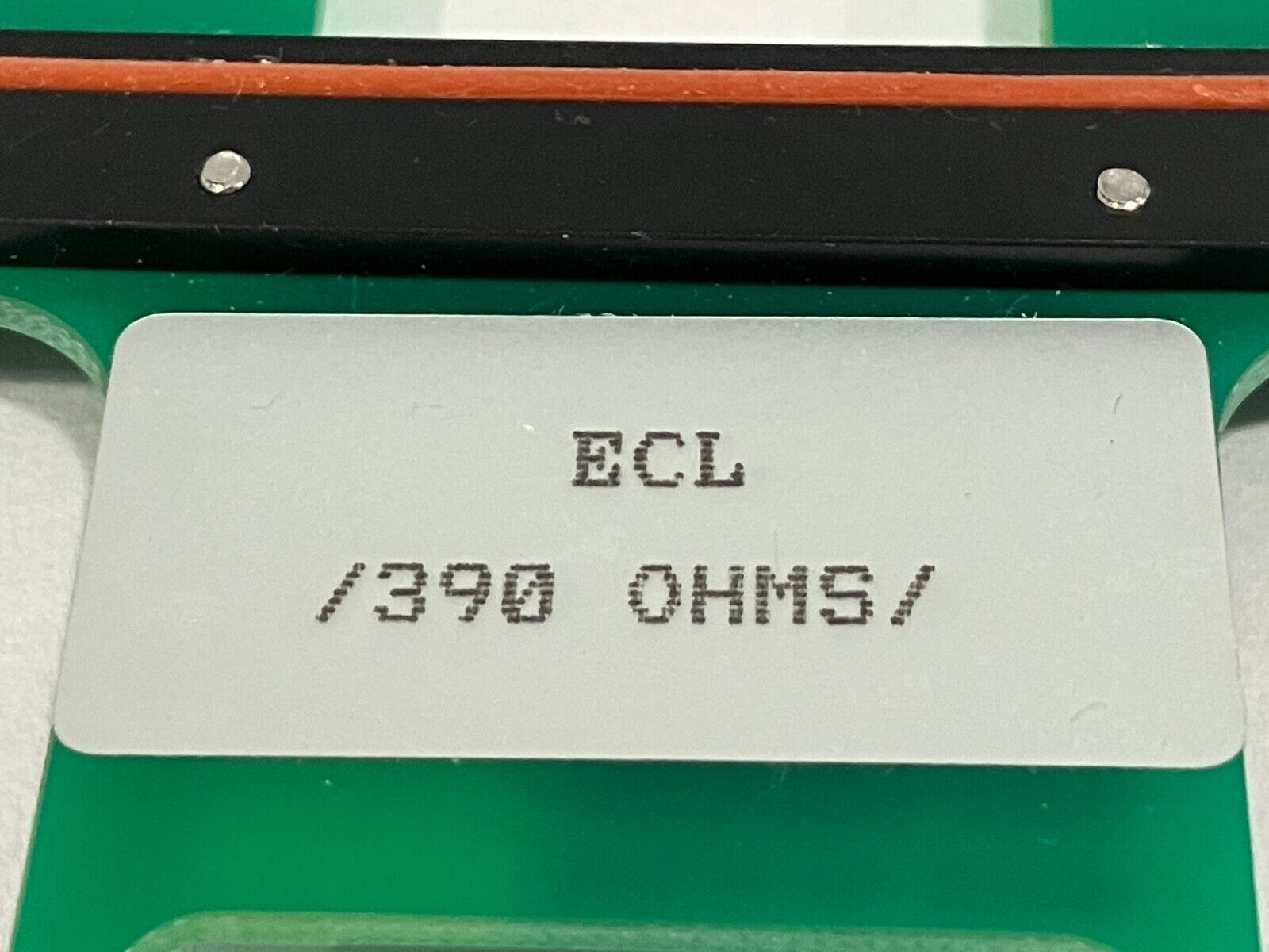 0000955-00 | Saunders & Associates Loadcard ECL / 390 OHMS / SCH 4500955 - Used - Maverick Industrial Sales
