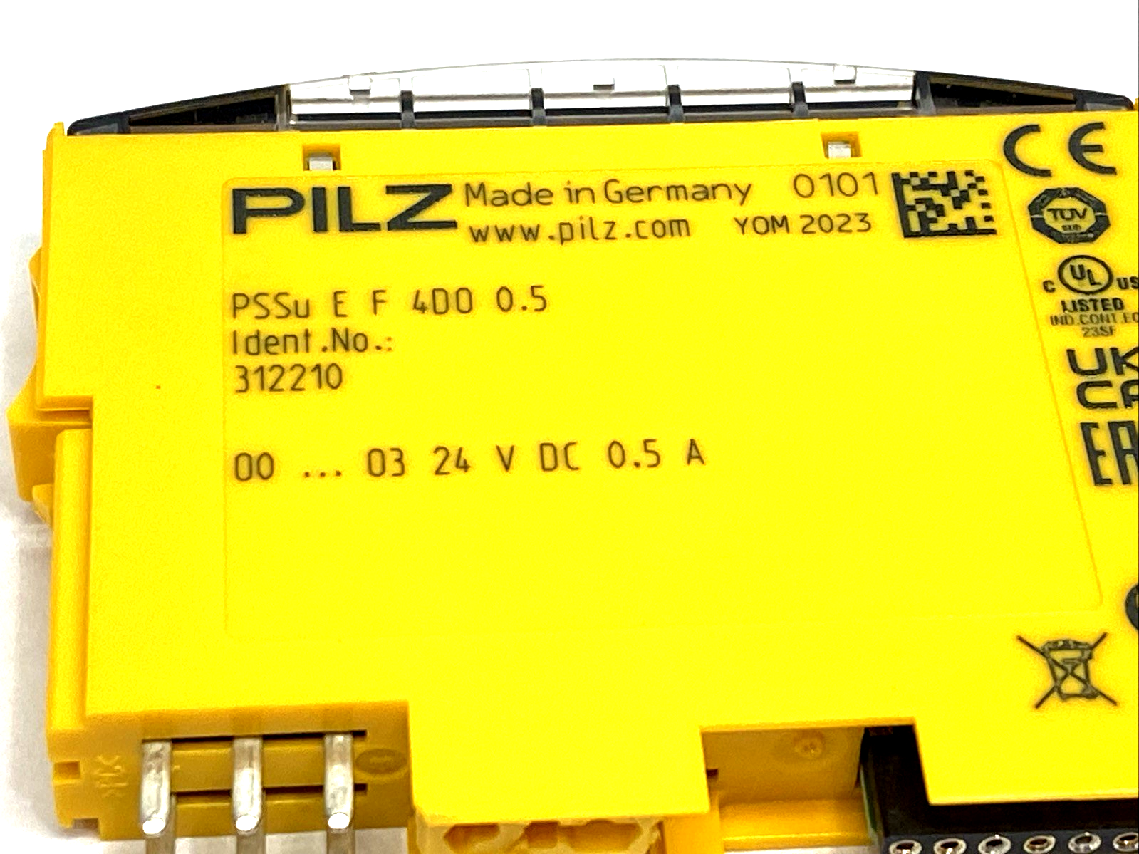 Pilz PSSu E F 4DO 0.5 Digital Electronic Module, 4-Outputs 0.5A 1P 312210 - New – Open box - Maverick Industrial Sales