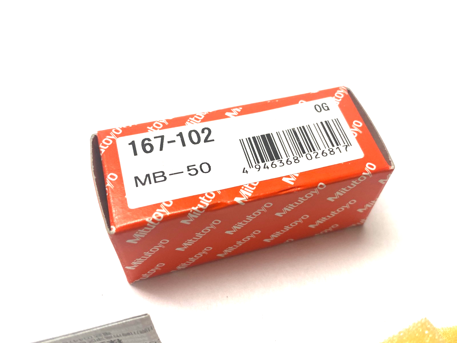 Mitutoyo 167-102 Metric Micrometer Standard 50mm MB-50 - Maverick Industrial Sales