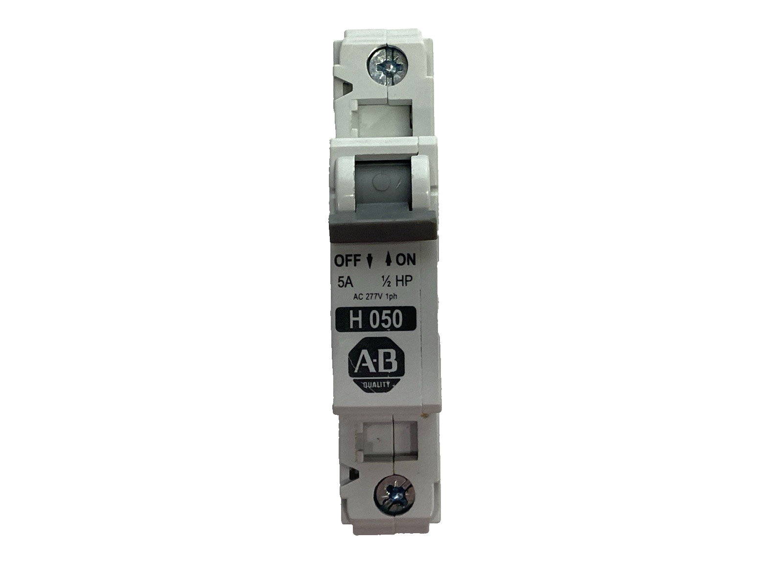 Allen Bradley 1492-CB1H050 Ser. C Circuit Breaker 1-Pole 1-Phase 1/2HP 277VAC 5A - Maverick Industrial Sales