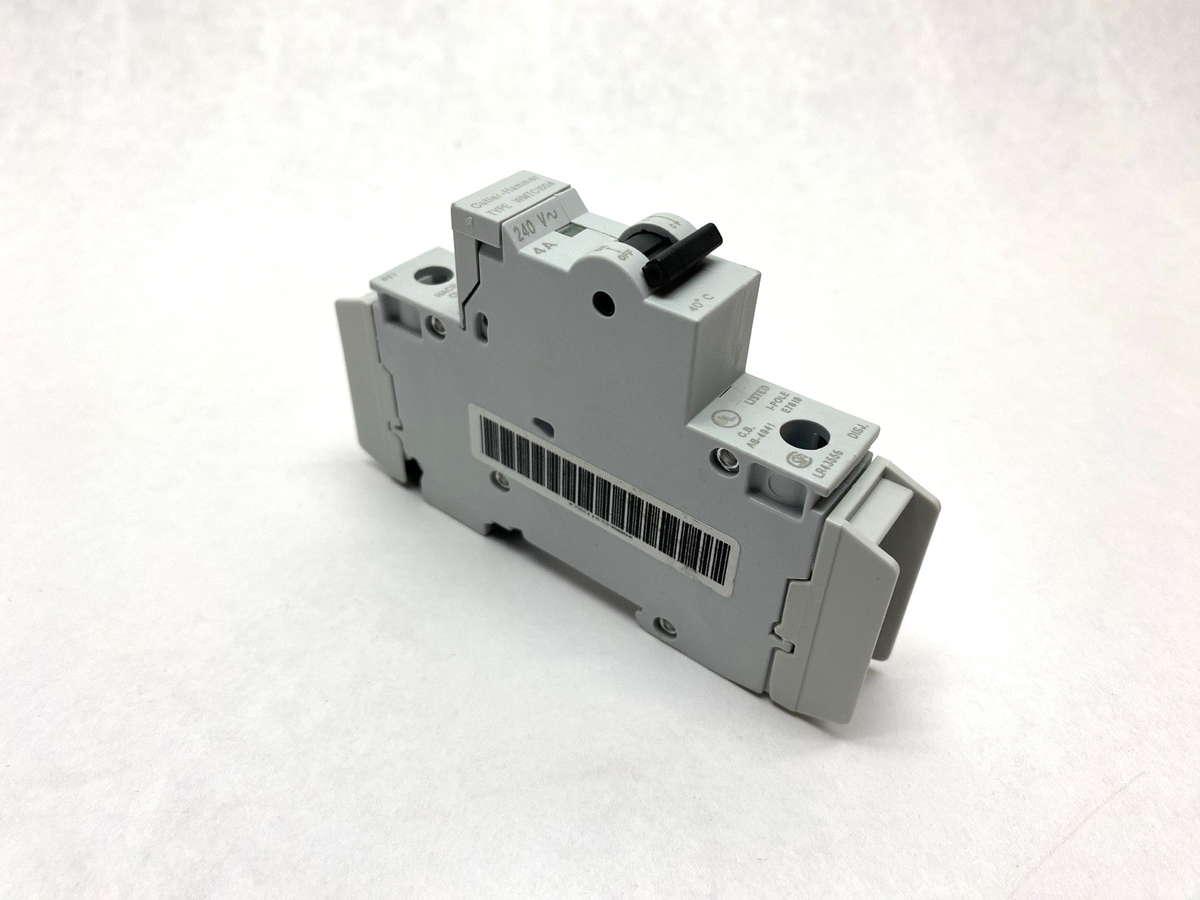 Cutler Hammer WMTC1004 240V Breaker, Din Rail Mount 4A - Maverick Industrial Sales