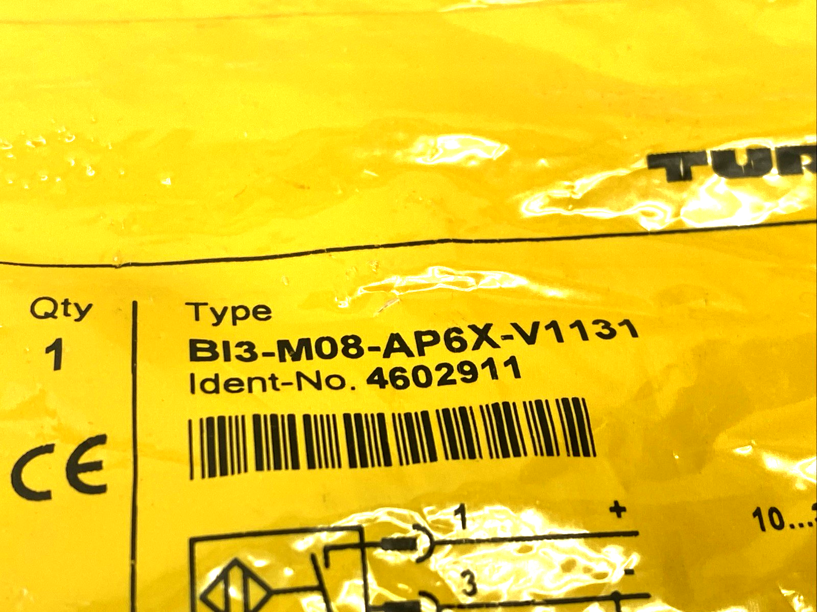 BI3-M08-AP6X-V1131 | Turck Inductive Sensor M8 3-Pin 4602911 - New - Maverick Industrial Sales