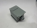 Hoffman E1PB Pushbutton Enclosure 3-1/2"L x 3-1/4"W x 2-3/4"D w/ UP/DOWN Button - Maverick Industrial Sales