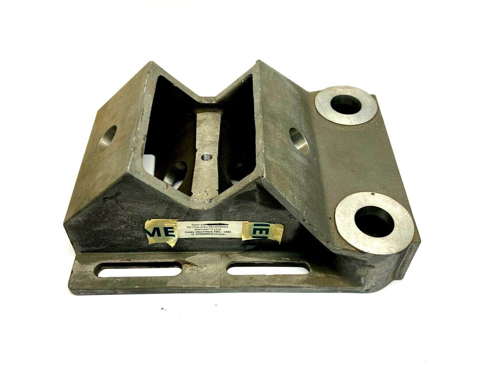Guide Wheel Block TRL 1500 Aluminum 5-1/2" x 8"V 16" OAL 12" Width - Maverick Industrial Sales