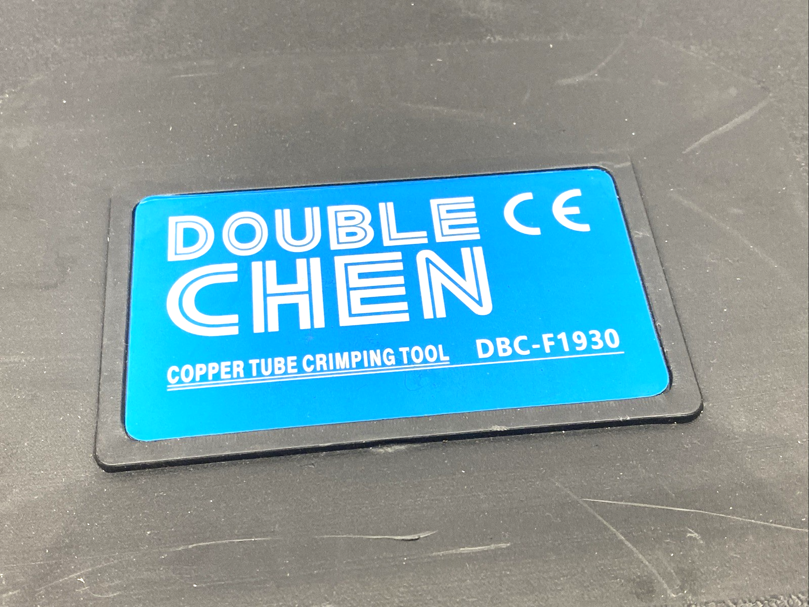 HT-1930 | Double Chen DBC-F1930 Copper Tube Crimping Tool Kit - Used - Maverick Industrial Sales