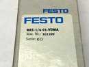 Festo 161109 Individual Sub-Base Pneumatic Manifold NAS-1/4-01-VDMA - Maverick Industrial Sales