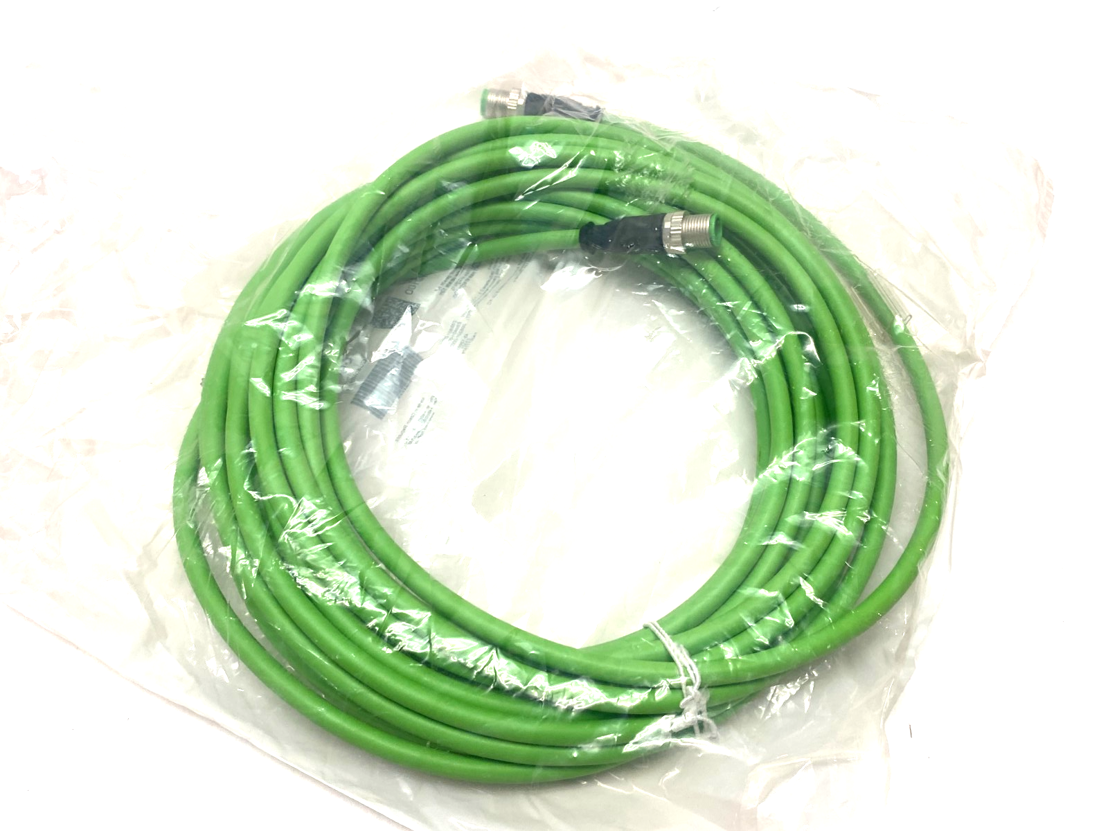 Beckhoff ZK1090-6161-0100 Double Ended EtherCAT Power Cable M12 4-Pin 10m 053772 - Maverick Industrial Sales