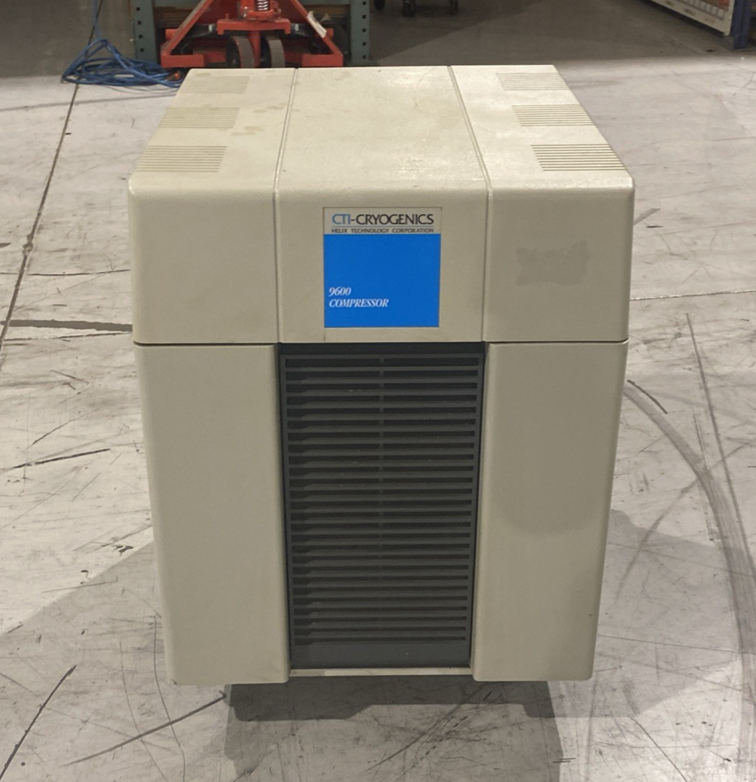 CTI Cryogenics 8135901G001 Cryopump 9600 Series Helium Compressor CRACKED CASE - Maverick Industrial Sales