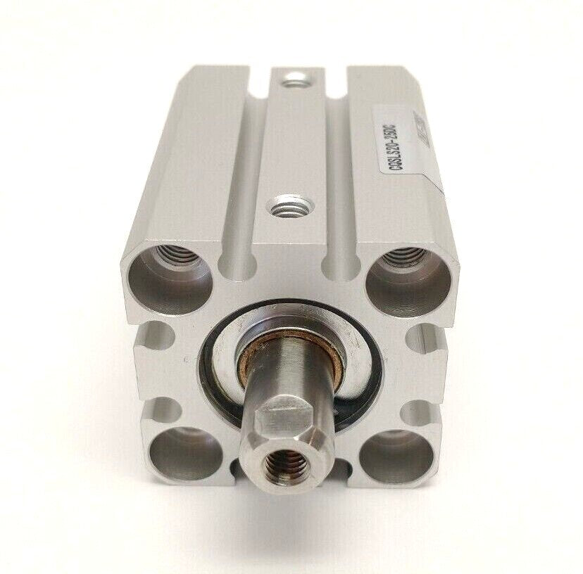 CQSLS20-25DC | SMC Anti-Lateral Compact Cylinder 20mm Bore 25mm Stroke - New – Open box - Maverick Industrial Sales
