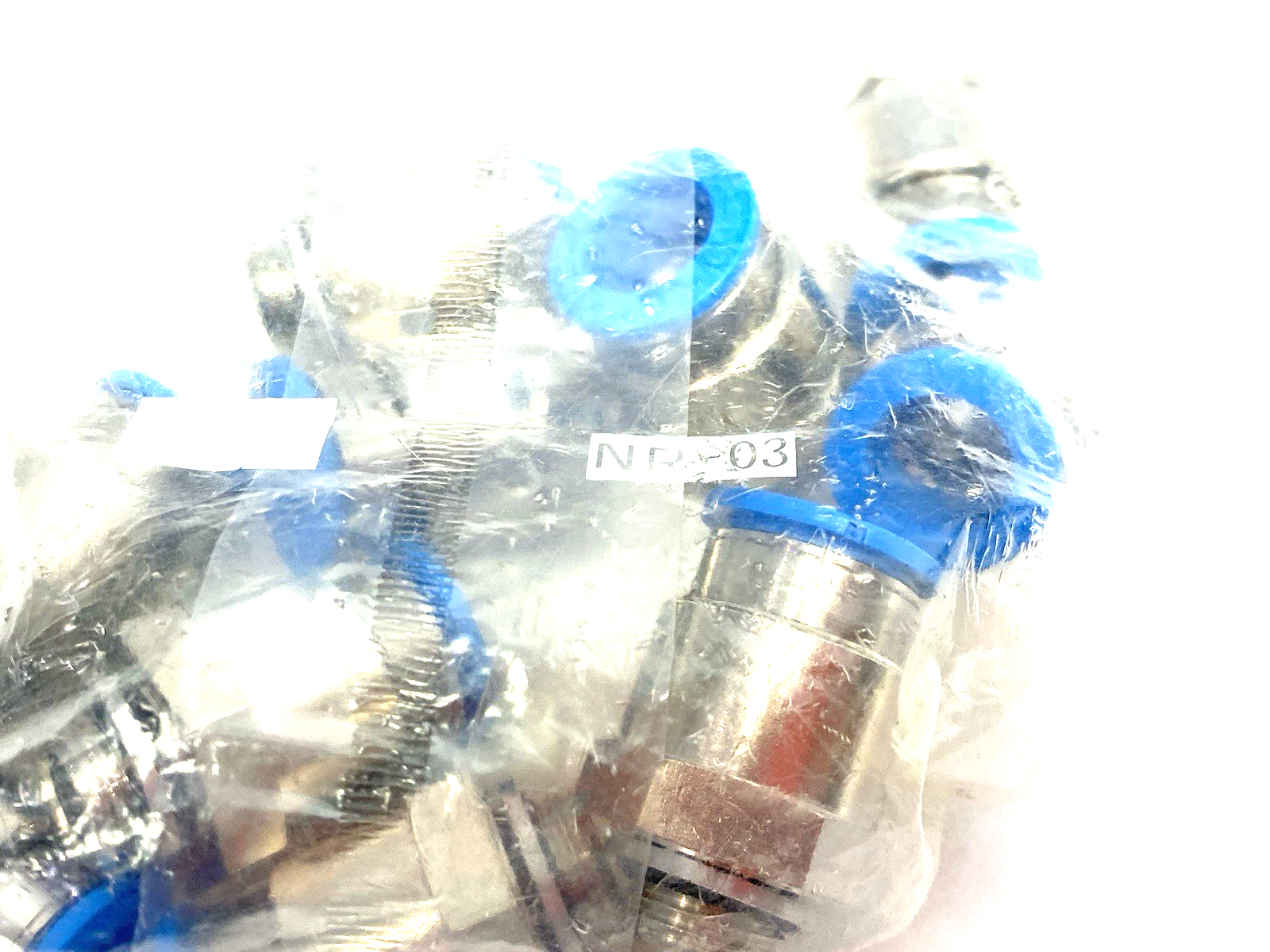 Festo QS-G1/4-12 Pneumatic Push-In Fitting for 12mm OD Tubing 186350 PKG OF 10 - Maverick Industrial Sales