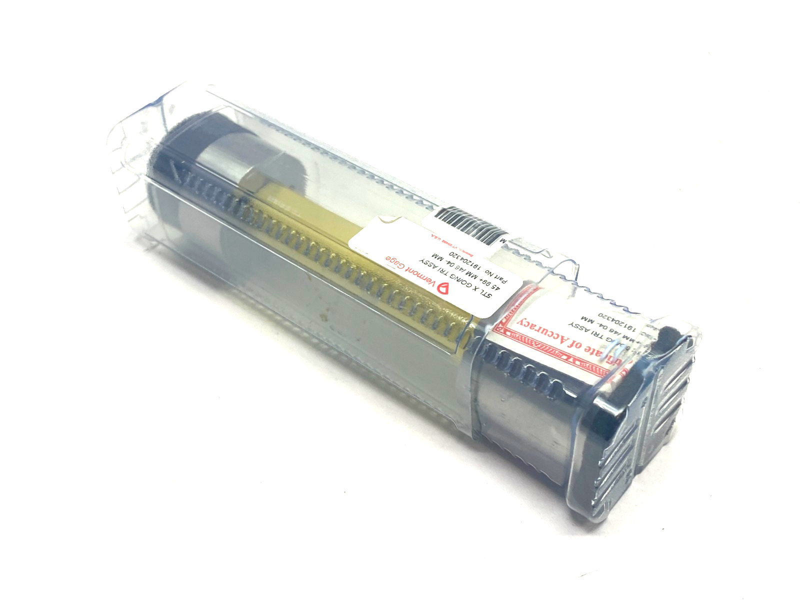 Vermont Gage 191204320 Trilock GO/NO-GO Assembly Steel Class X 45.99+mm/46.04-mm - New – Open box - Maverick Industrial Sales