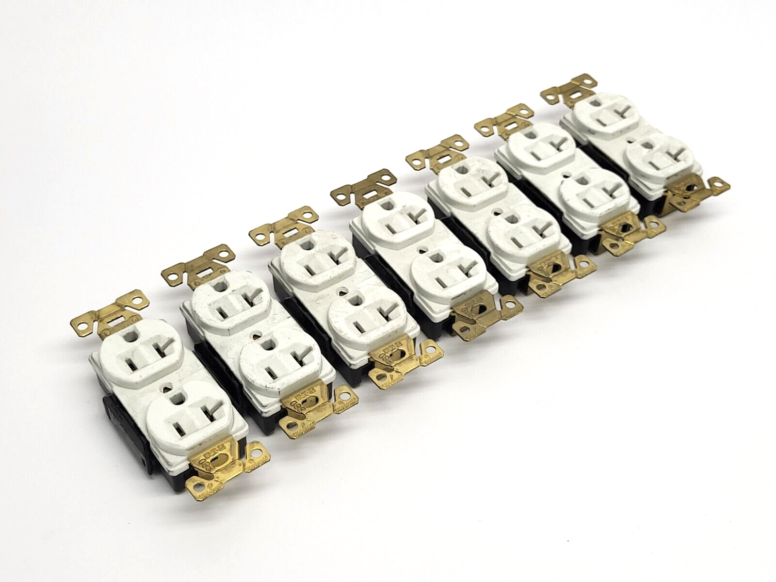 Eaton Duplex Outlet Receptacles 20A 125V LOT OF 7 - Maverick Industrial Sales