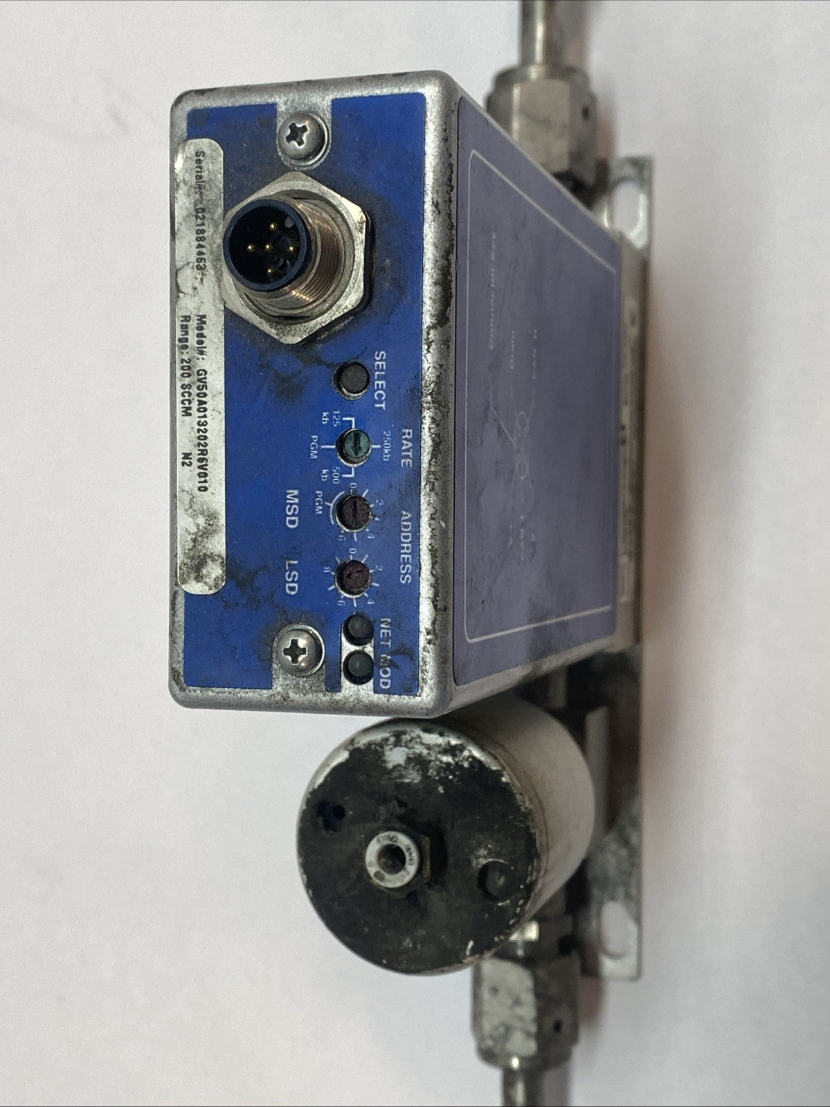 MKS GV50A013202R6 Mass Flow Controller N2 200 sccm 4 VCR DeviceNet - Maverick Industrial Sales