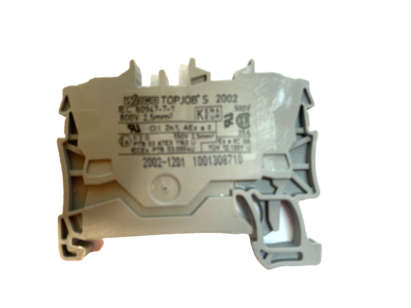 Wago 2002-1201 Terminal Block 2.5mm 800v LOT OF 2 - Maverick Industrial Sales