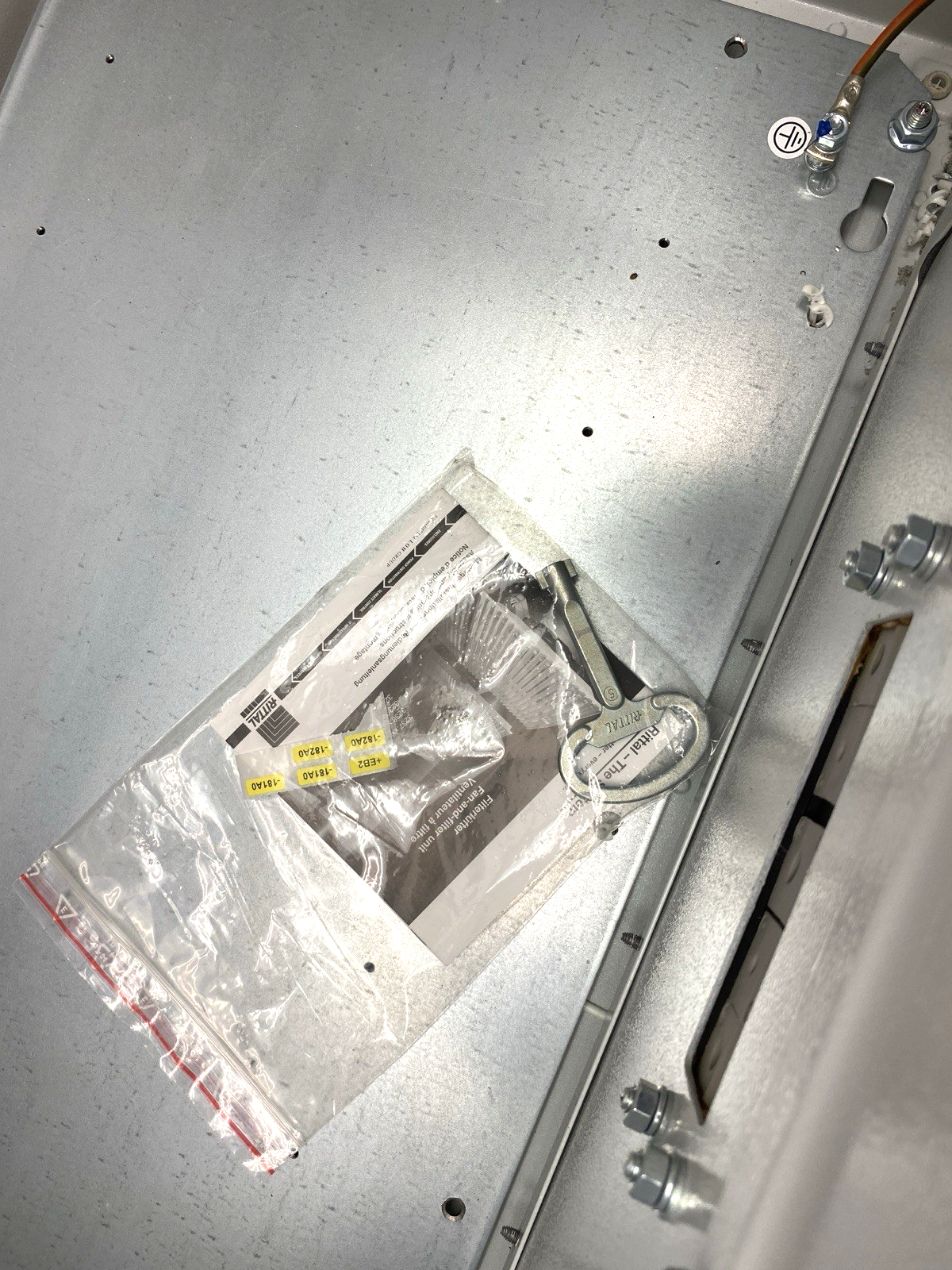 Rittal 1339.000 AX Compact 600 x 380 x 350 Control Cabinet Enclosure - Maverick Industrial Sales