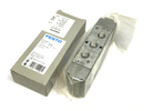 Festo J-5-1/4-B Pneumatic Valve 5/2 Double Solenoid 1/4" Ports 14295 - Maverick Industrial Sales