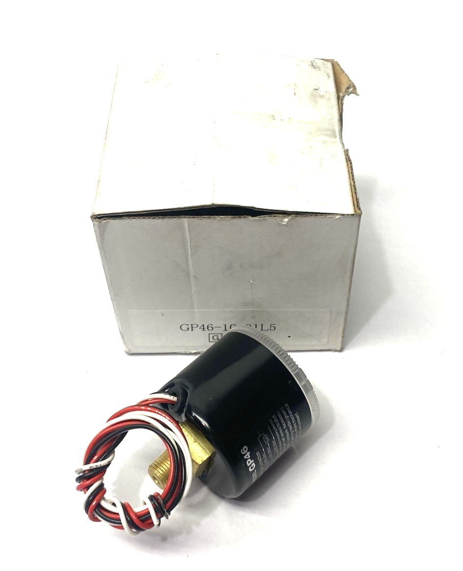 GP46-10-01L5 | SMC Pressure Gauge w/ Light Emitting Diode, AR REGULATOR - New – Open box - Maverick Industrial Sales