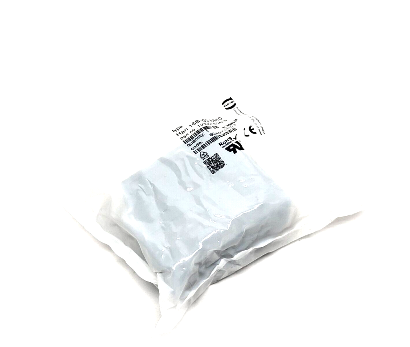 Harting 19300160428 Insert Housing Han B Hood Top Entry HC M40 - Maverick Industrial Sales