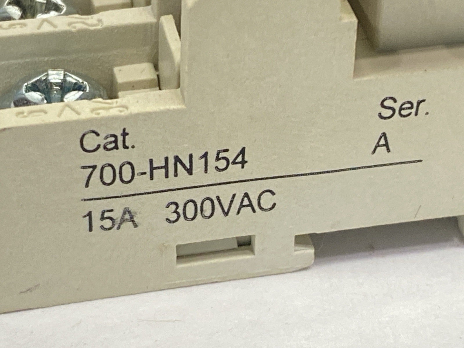 Allen Bradley 700-HB33A1 Ser E Relay w/ 700-HN154 Ser A Relay Base - Maverick Industrial Sales