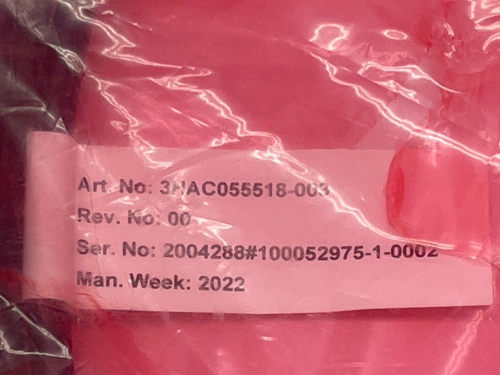 ABB 3HAC055518-003 Ethernet Floor Cable 15m - Maverick Industrial Sales