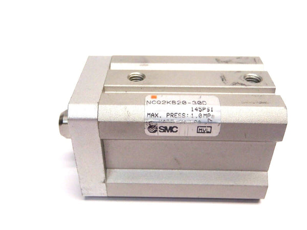 SMC NCQKB20-30D Compact Pneumatic Cylinder 20mm Bore 30mm Stroke - Maverick Industrial Sales